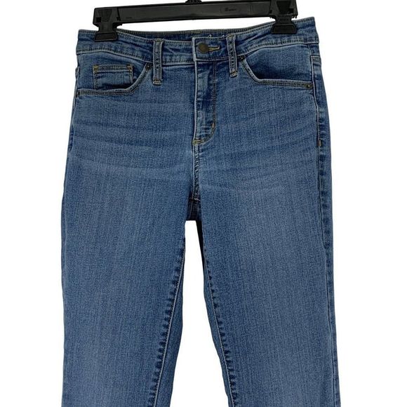 Womens Universal Thread Jeans Size 4 / 27 Crop Skinny Stretch High Rise 3600 - Picture 7 of 10